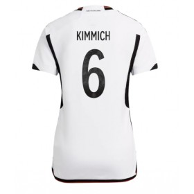 Damen Fußballbekleidung Deutschland Joshua Kimmich #6 Heimtrikot WM 2022 Kurzarm